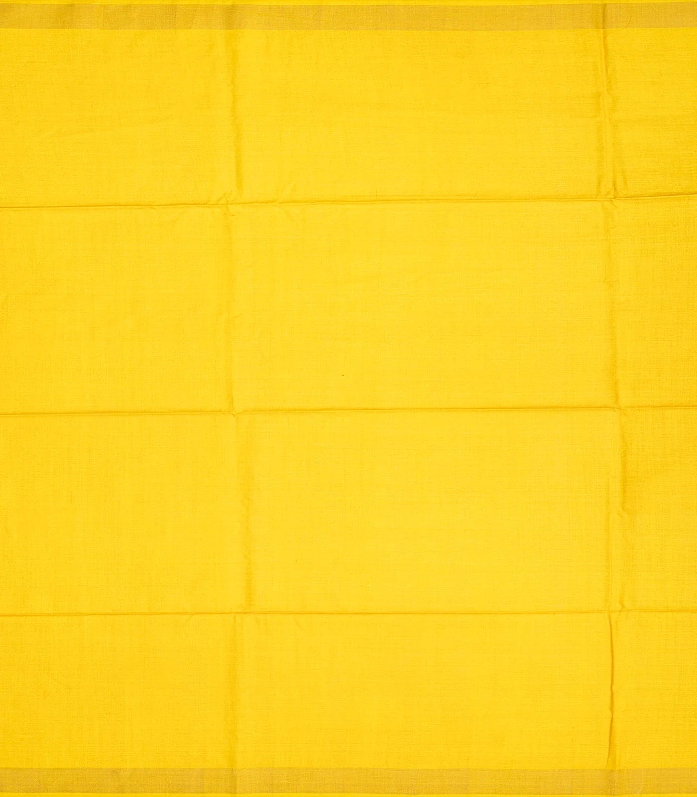 Yellow Handwoven Tussar Silk Saree With Diamond Motifs-Yellow