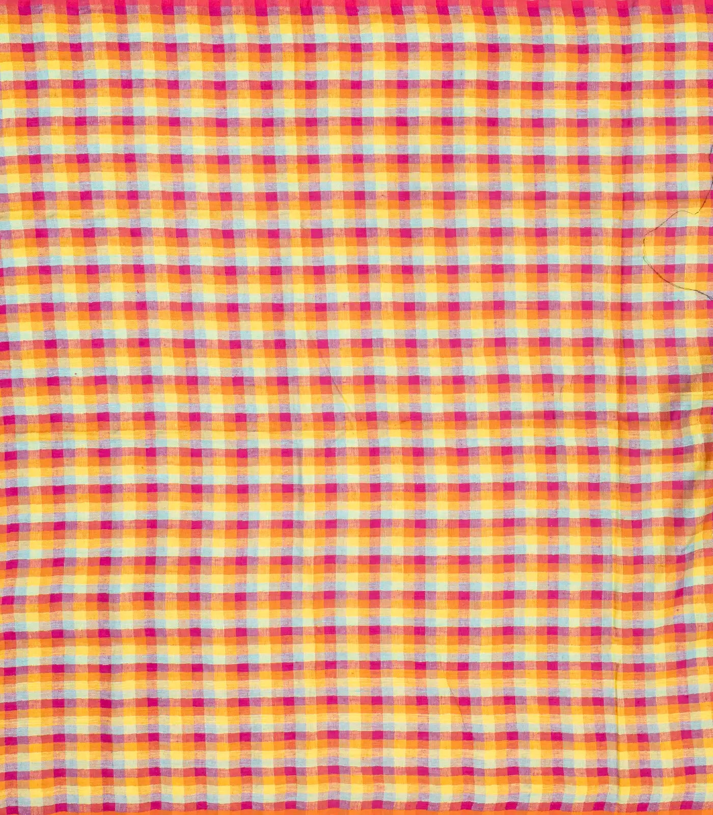 Black Handloom Linen Saree With Diagonal Stripes