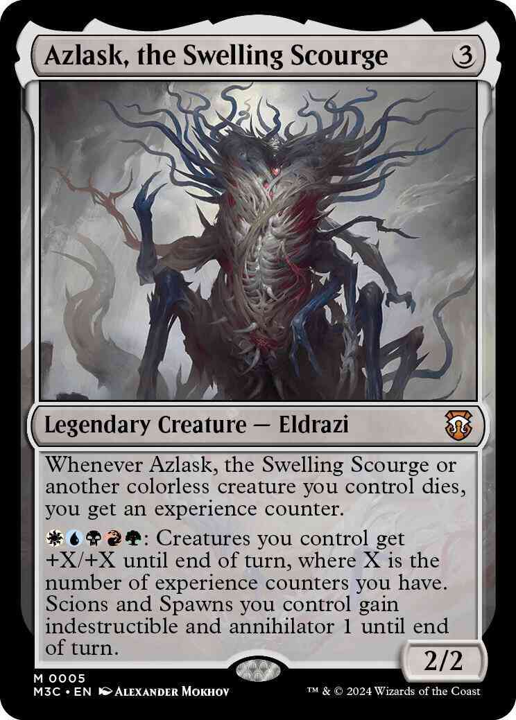 Azlask, the Swelling Scourge [5] [Modern Horizons 3: Commander] [Non-Foil]