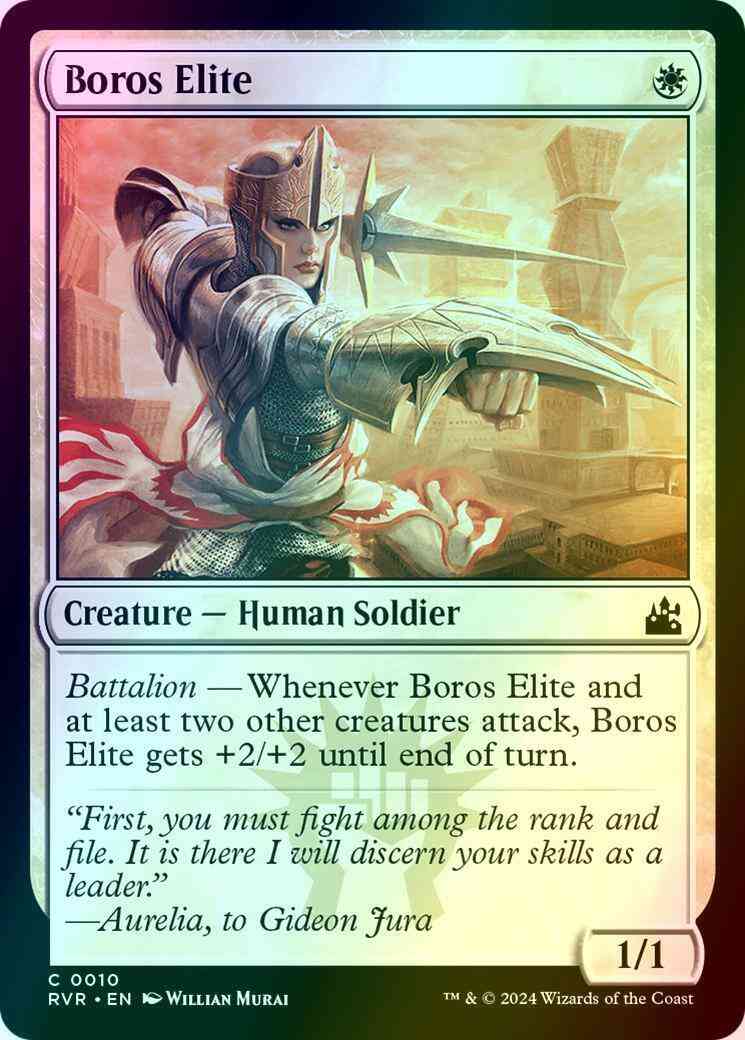Boros Elite [10] [Ravnica Remastered] [Foil]