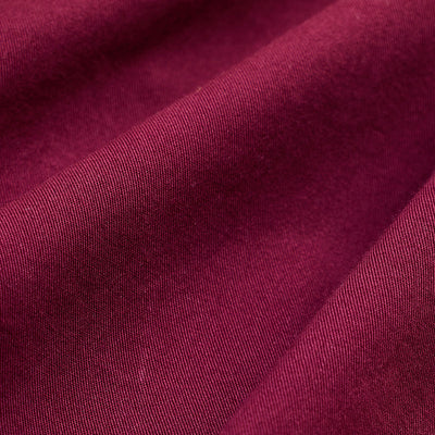 Maroon Solid Double Pocket Overshirt