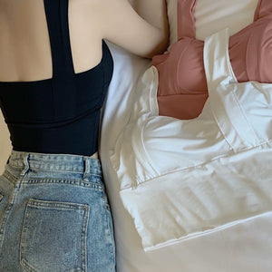 Basco Seamless Tank Tops with Inbuilt Bra