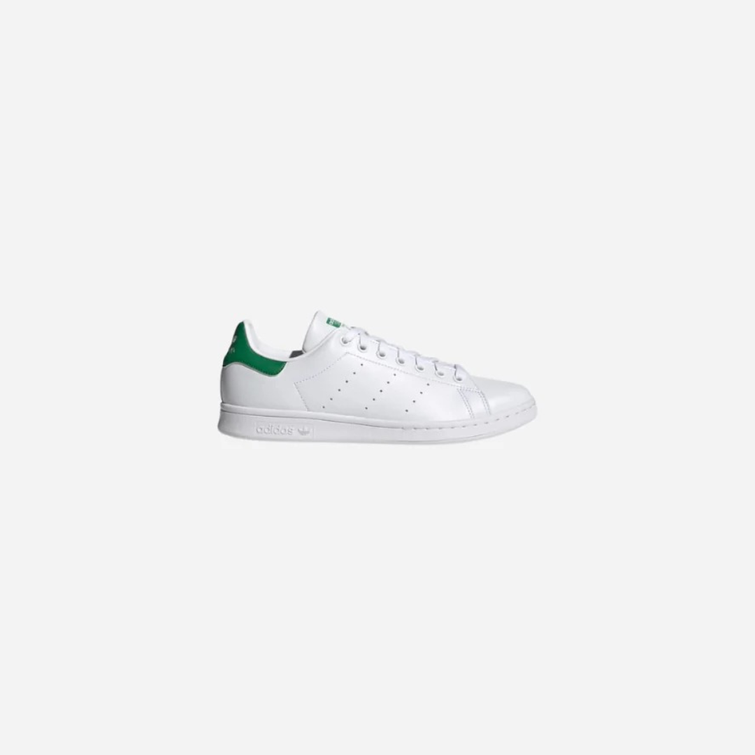 Adidas Stan Smith Shoes Cloud White Cloud White Green