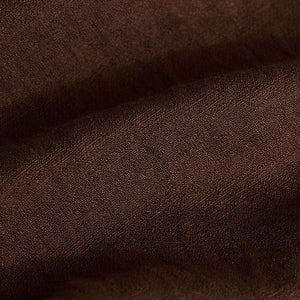 Brown Textured Slim Fit Kurta