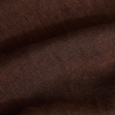 Brown Textured Slim Fit Kurta