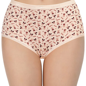 Print High Rise Full Brief Panties (Pack of 3)