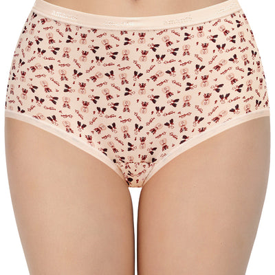 Print High Rise Full Brief Panties (Pack of 3)