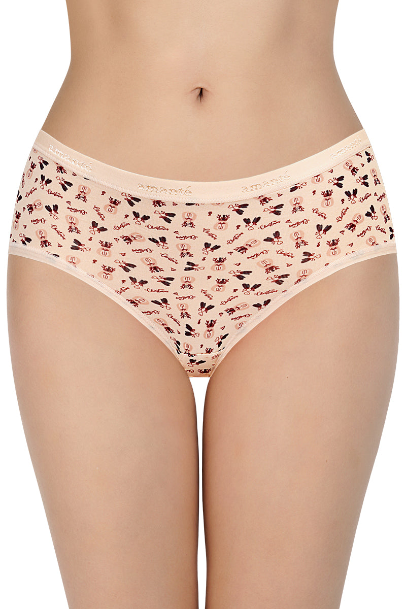 Print Low Rise Hipster Panties (Pack of 3)