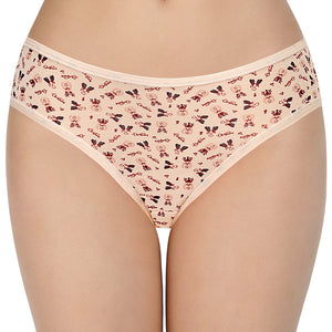 Print Low Rise Bikini Panties (Pack of 3)