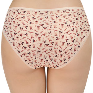Print Low Rise Bikini Panties (Pack of 3)