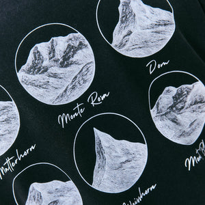 Coszus Alps L/S Black T-Shirt
