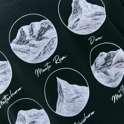 Coszus Alps L/S Black T-Shirt