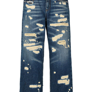 Marc Jacobs The Rip And Repair Straight Jean Jeans