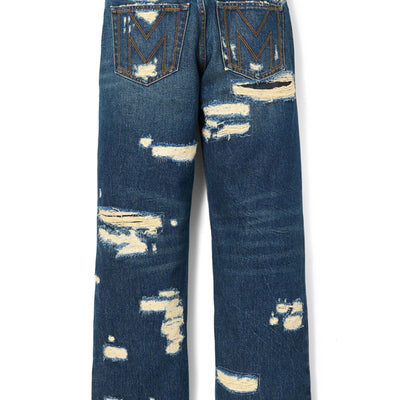 Marc Jacobs The Rip And Repair Straight Jean Jeans