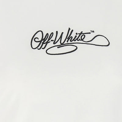 Off White Logo Embroidery T-shirt