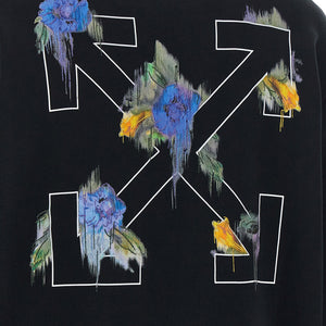 Off White Arrow Out Flower Hoodie