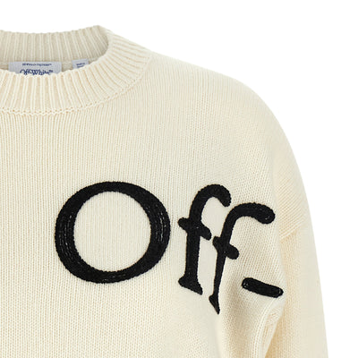 Off White Bookish Shared Sweater