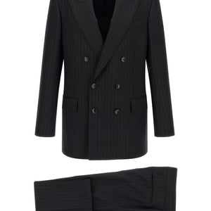 Tom Ford Pinstriped Double-breasted Dress