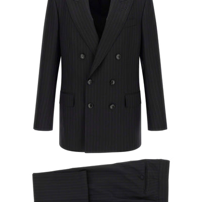 Tom Ford Pinstriped Double-breasted Dress