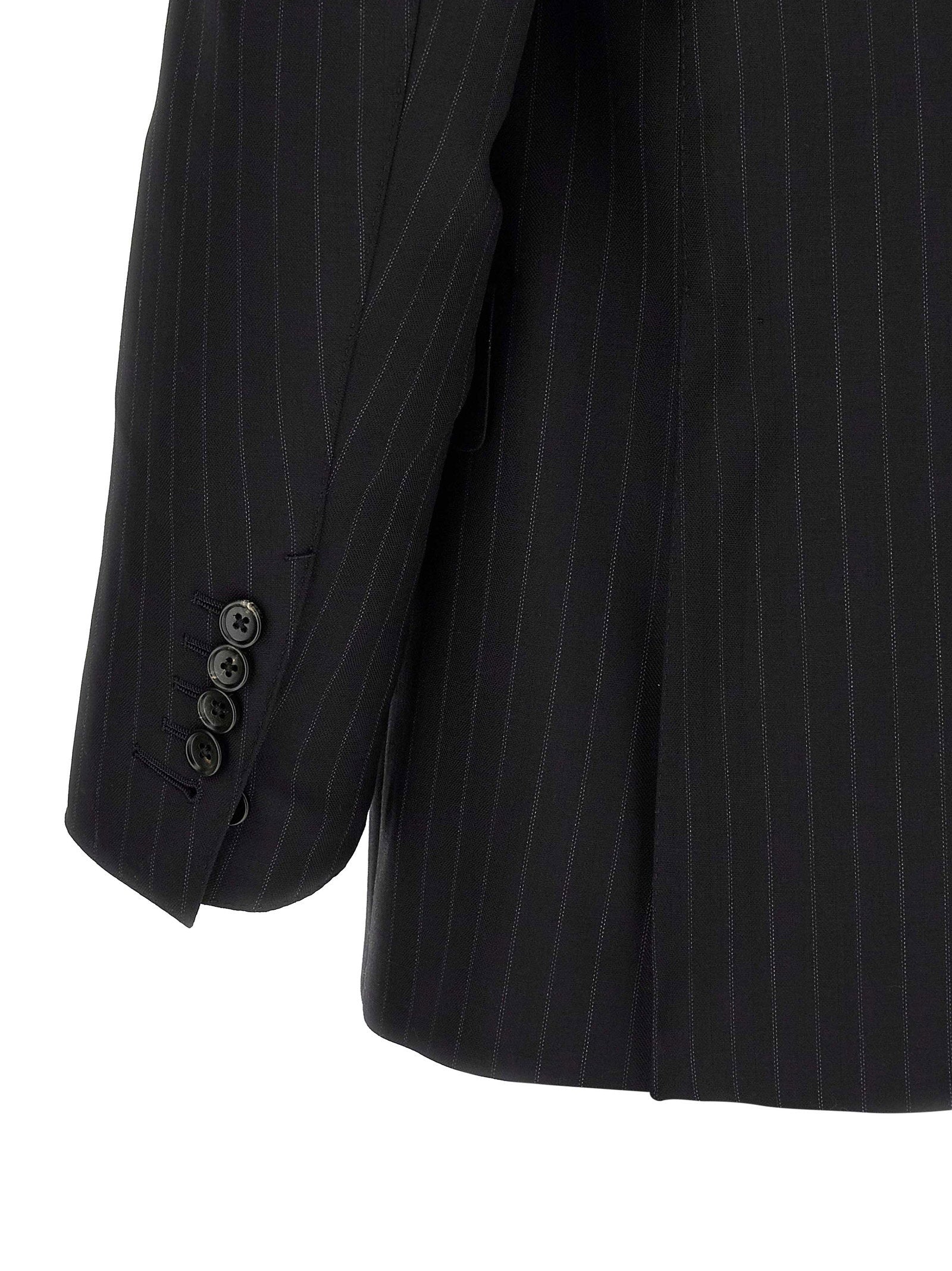Tom Ford Pinstriped Double-breasted Dress