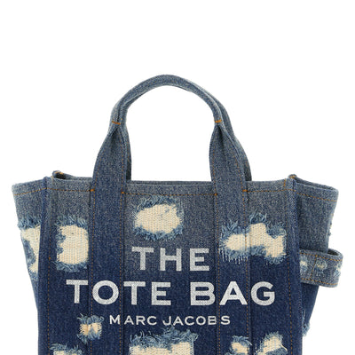 Marc Jacobs The Rip And Repair Denim Small Tote Shopping Bag