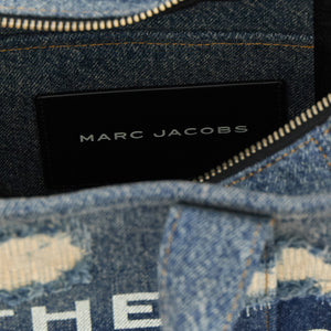 Marc Jacobs The Rip And Repair Denim Small Tote Shopping Bag