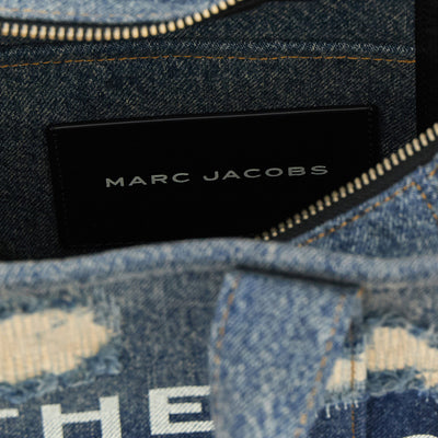 Marc Jacobs The Rip And Repair Denim Small Tote Shopping Bag