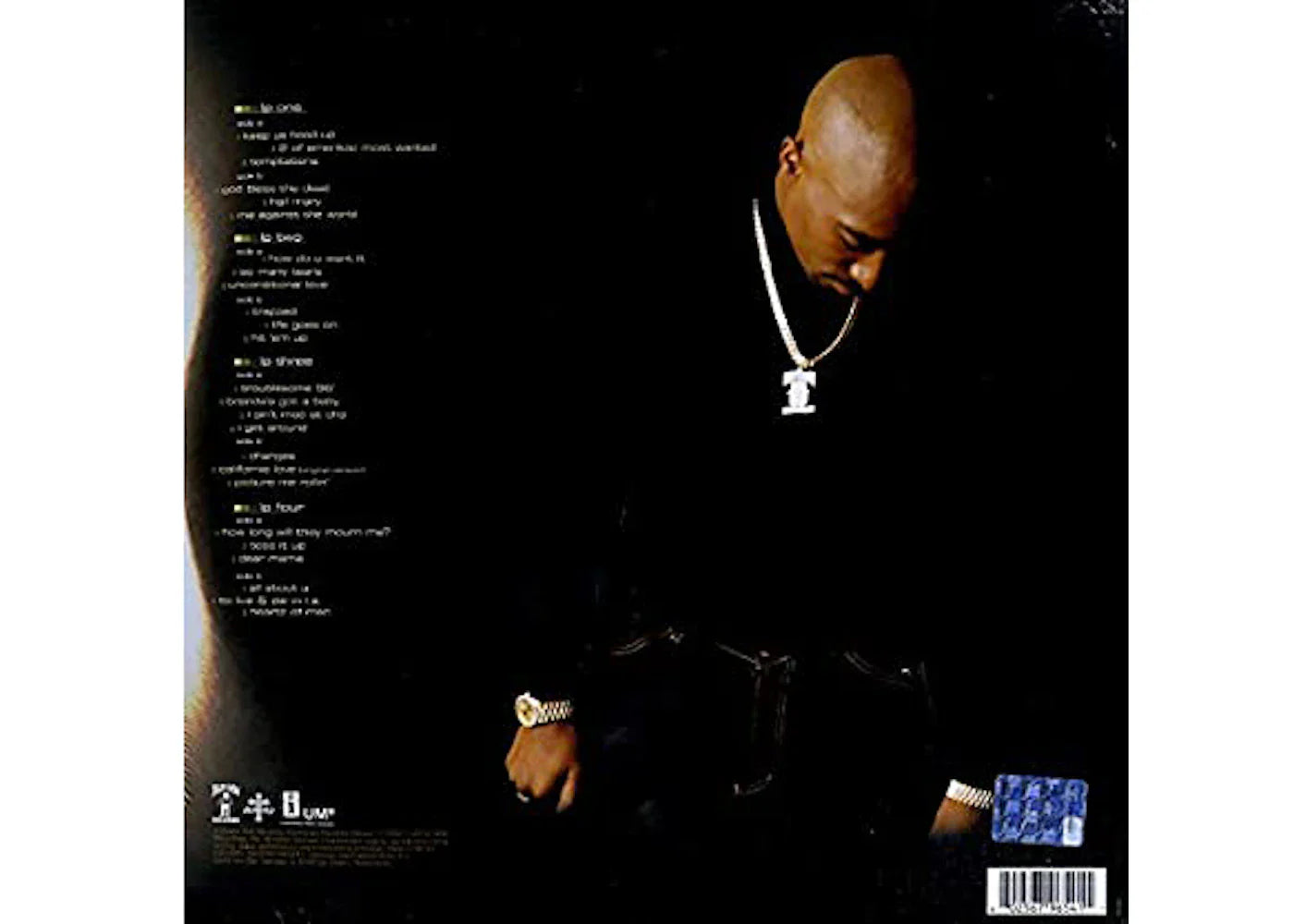 2Pac Greatest Hits 4XLP Vinyl Black