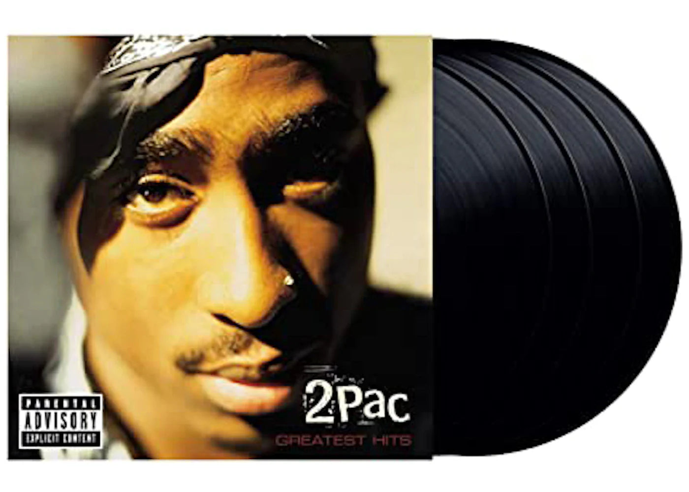 2Pac Greatest Hits 4XLP Vinyl Black