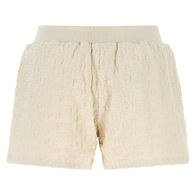 Off White Terry Shorts