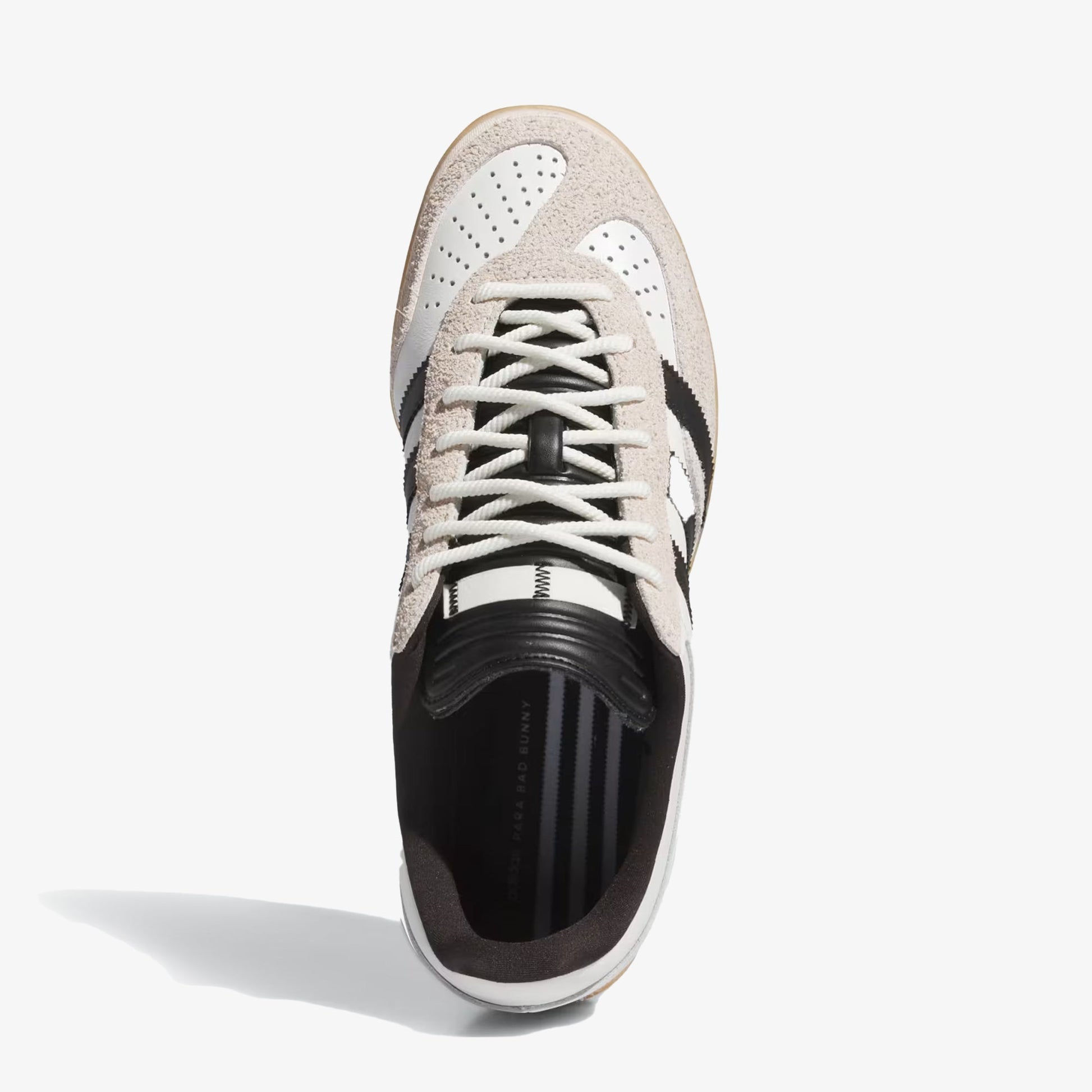 ADIDAS ORIGINALS | BAD BUNNY GAZELLE INDOOR { CORE WHITE/CORE BLACK/GUM