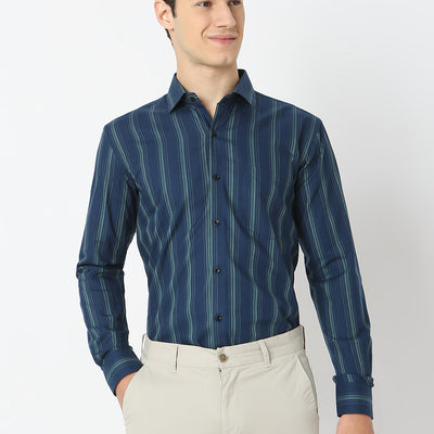 Cotton Striped Shirt