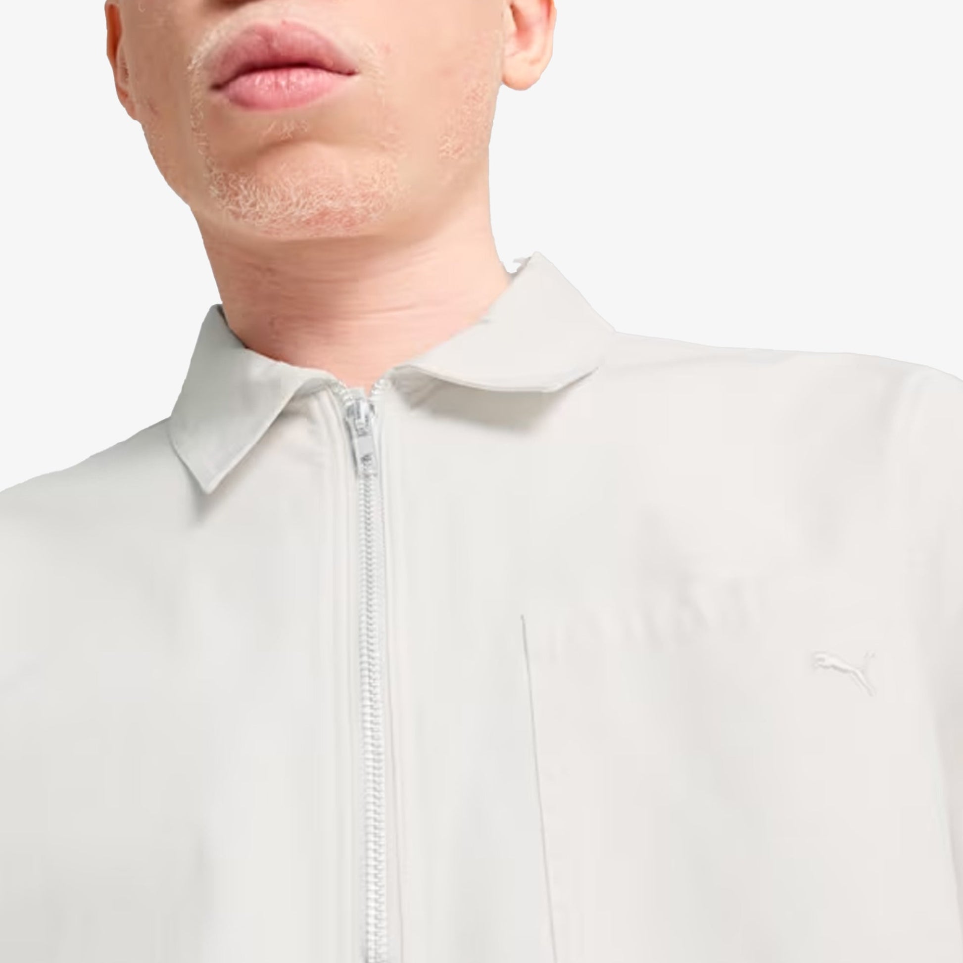 PUMA | MMQ HALF-ZIP SHIRT { ALPINE SNOW