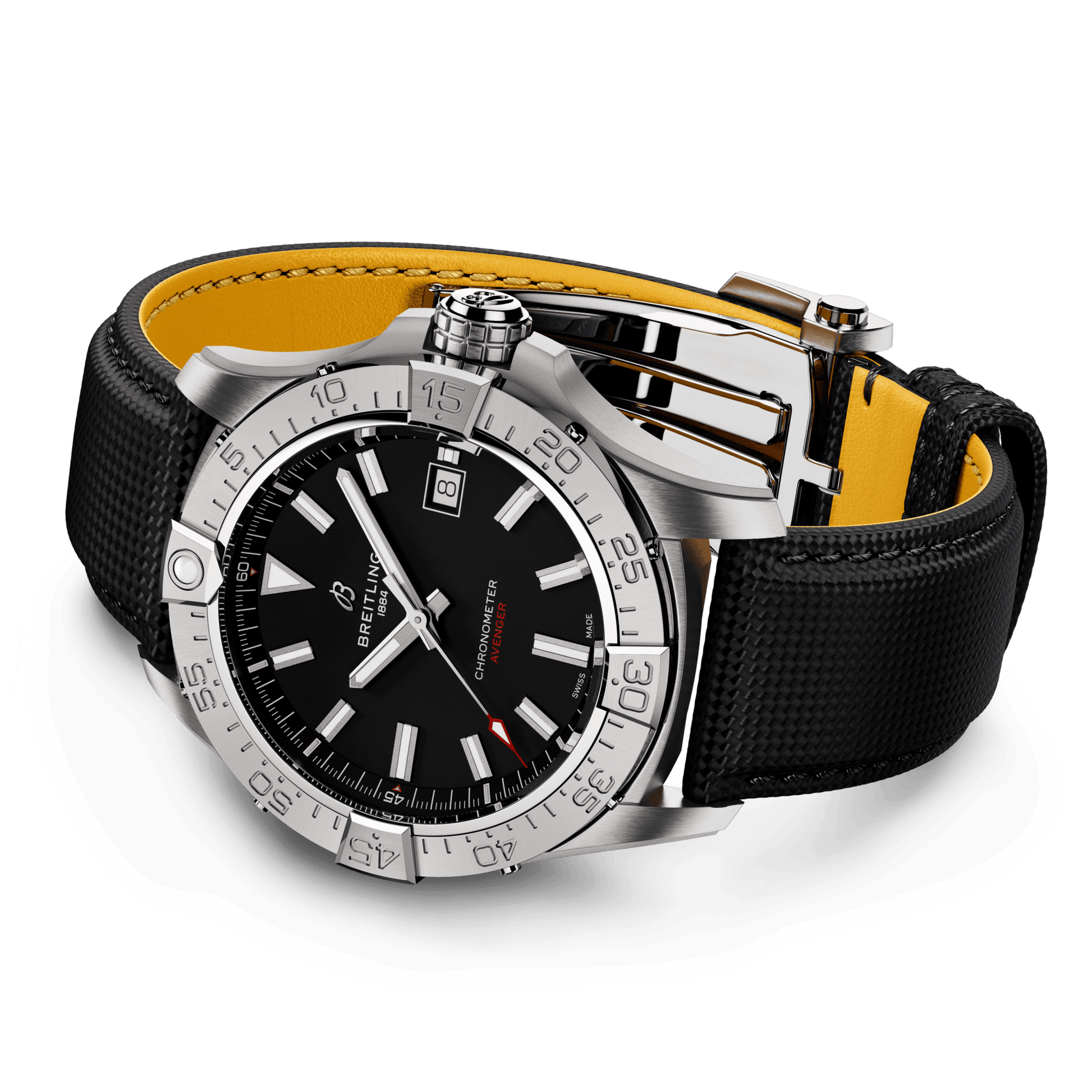 Breitling Avenger Automatic Black Dial Men 42 mm