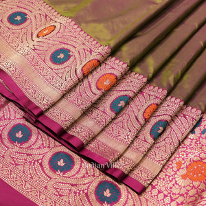 Designer Pure Banarasi Katan Silk Saree