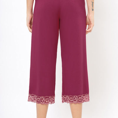 Lace Touch Pyjama Bottom - Anemone