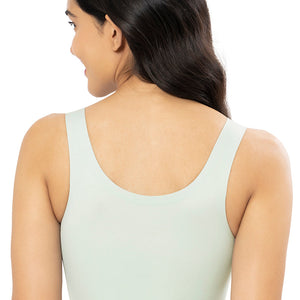 Skins Non Padded Non-Wired V-Neck Cami Bra - Seafoam