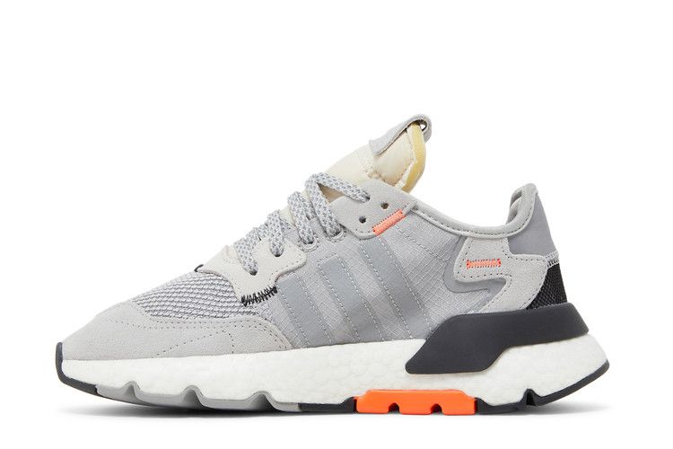 adidas Nite Jogger Grey Two Solar Orange