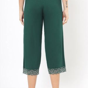 Lace Touch Pyjama Bottom - Botanical Gardens