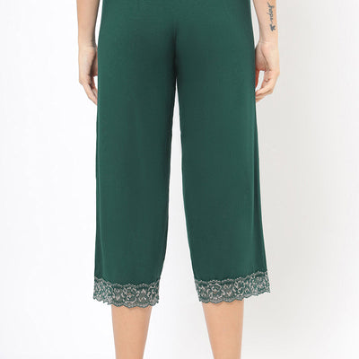 Lace Touch Pyjama Bottom - Botanical Gardens