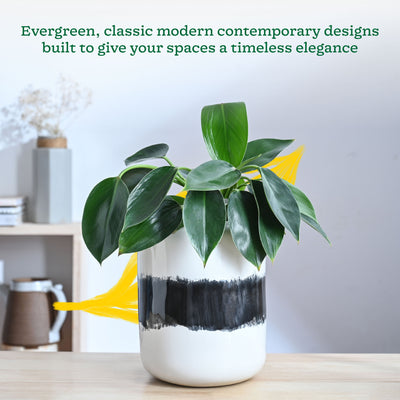 Twilight Clouds Ceramic Planter