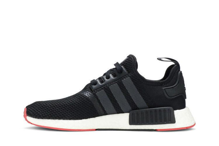 adidas NMD R1 Core Black Trace Scarlet