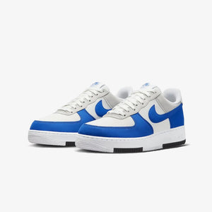 Nike | AIR FORCE 1 '07 LV8 { SUMMIT WHITE/GAME ROYAL-NEUTRAL GREY