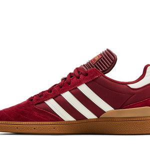 adidas Busenitz Collegiate Burgundy Chalk White Gold Metallic