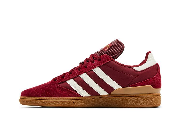 adidas Busenitz Collegiate Burgundy Chalk White Gold Metallic