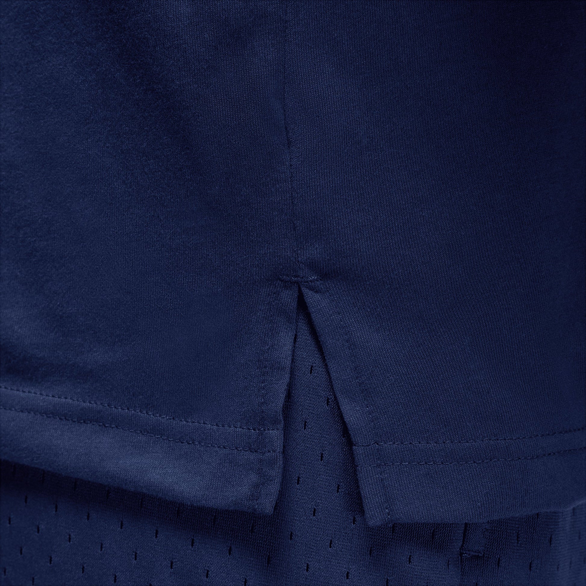 JORDAN | DRI-FIT SHORT-SLEEVE TOP { MIDNIGHT NAVY/WHITE