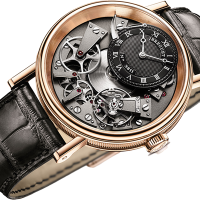 Breguet Tradition  7057 Black & Grey Dial 40 MM Watch for Men