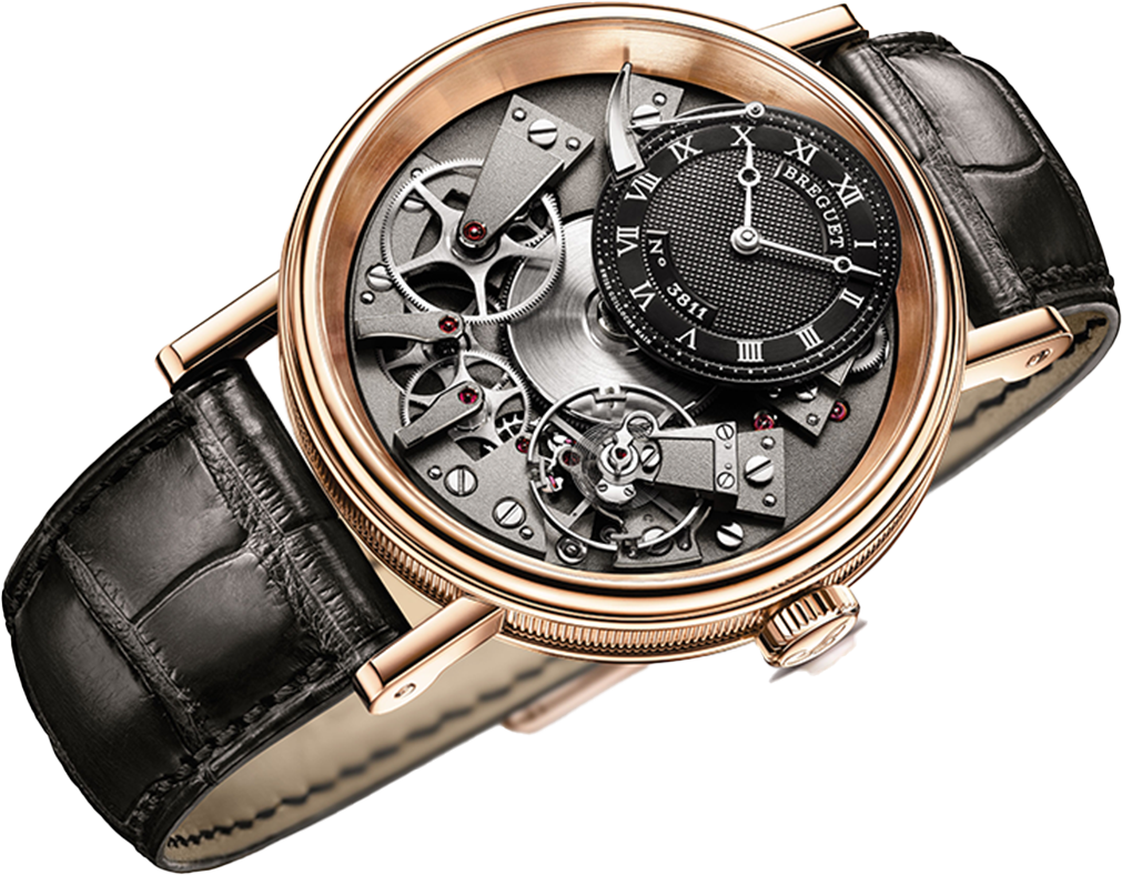 Breguet Tradition  7057 Black & Grey Dial 40 MM Watch for Men