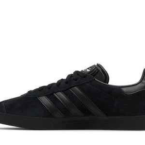 adidas Gazelle All Black Silver Metallic