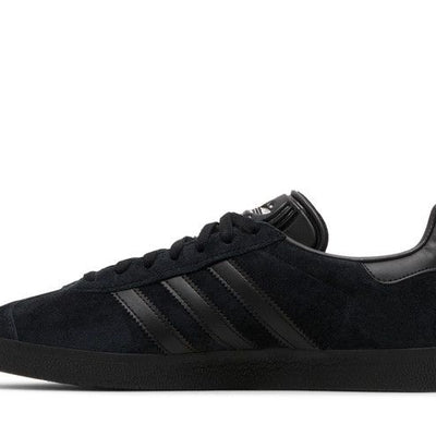 adidas Gazelle All Black Silver Metallic